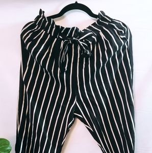 Striped High Waisted Pants